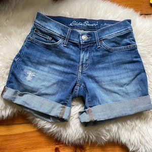 Eddie Bauer Boyfriend denim shorts
